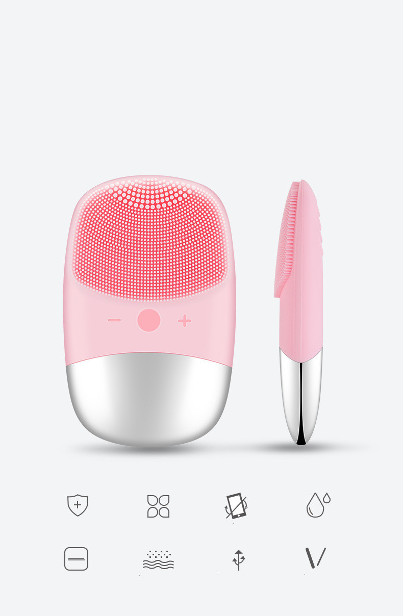 Mini Silicone Electric Face Cleanser - Image 2